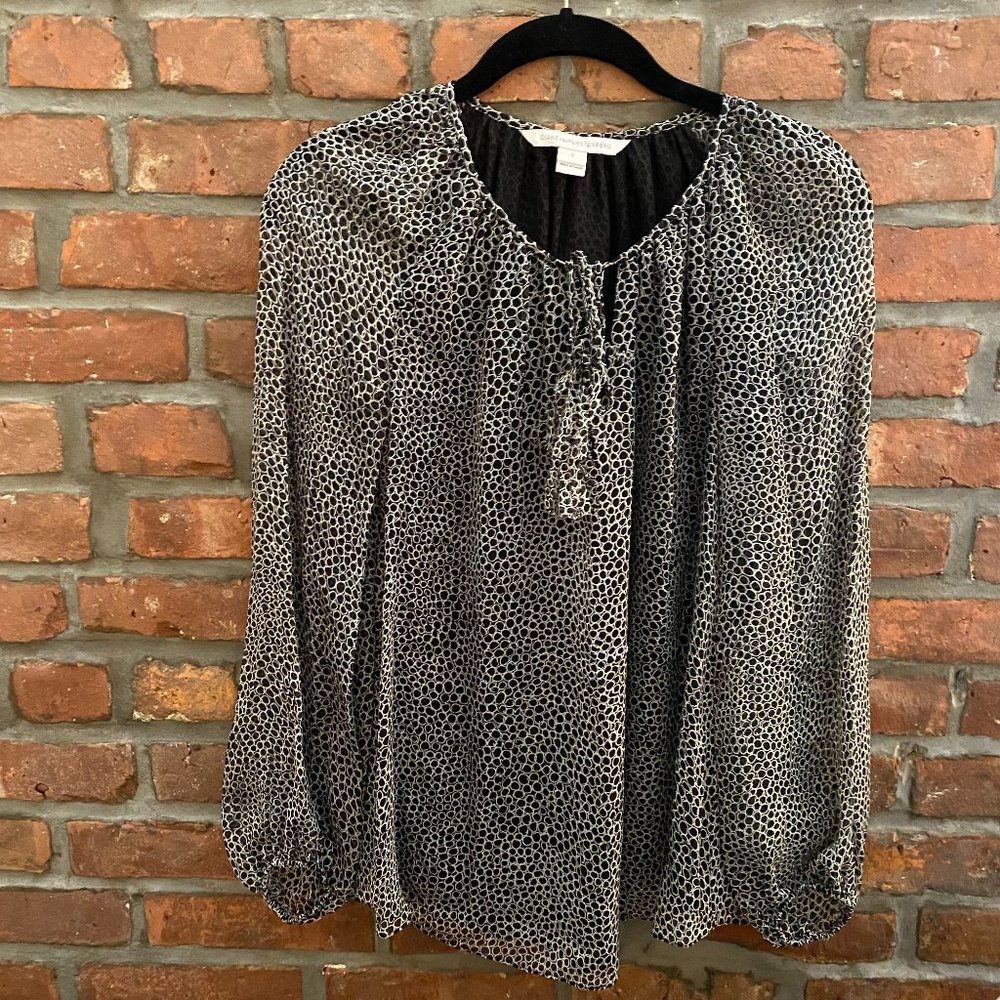 Diane Von Furstenberg Silk Blouse (US 2)